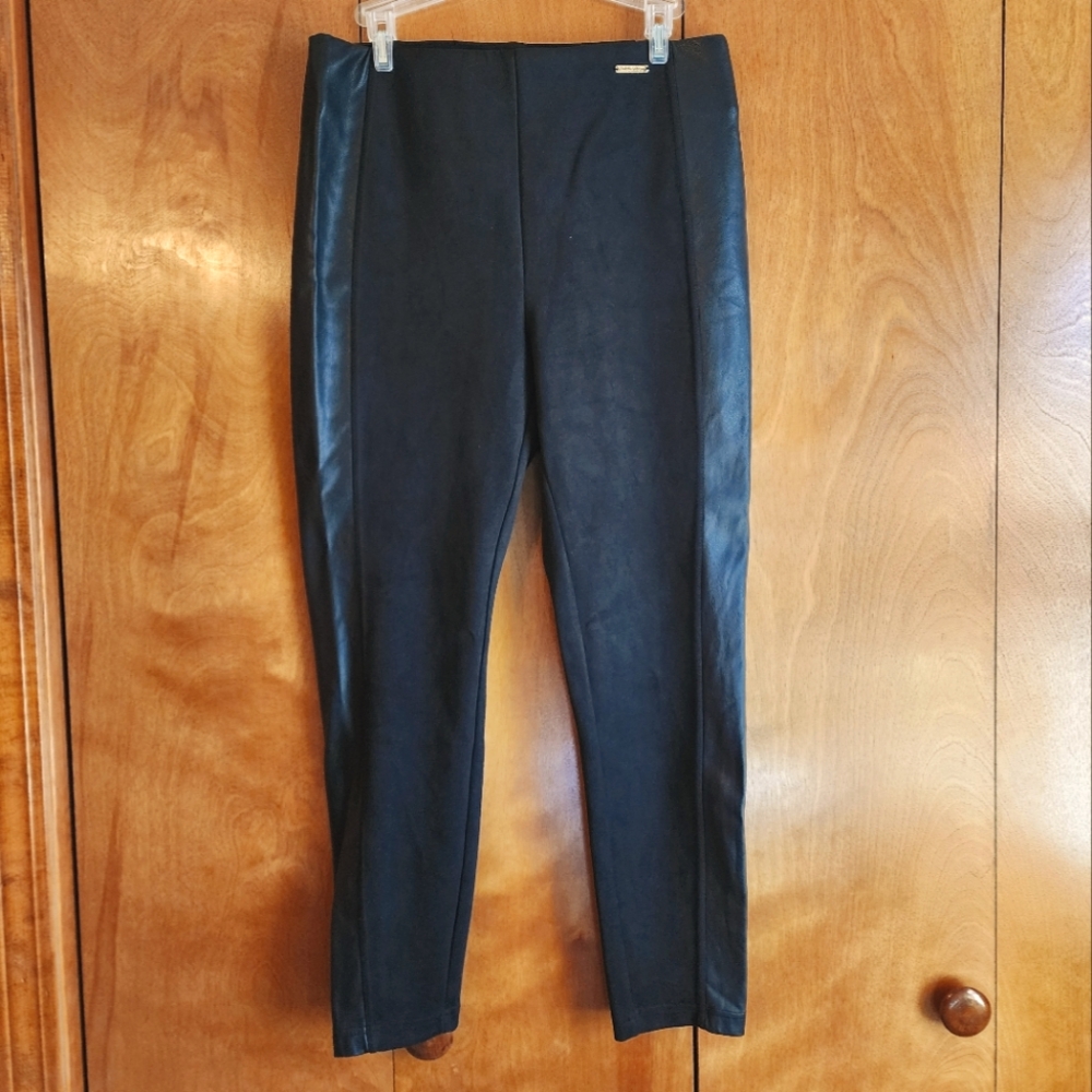 Marc New York Faux Leather Suede Pants